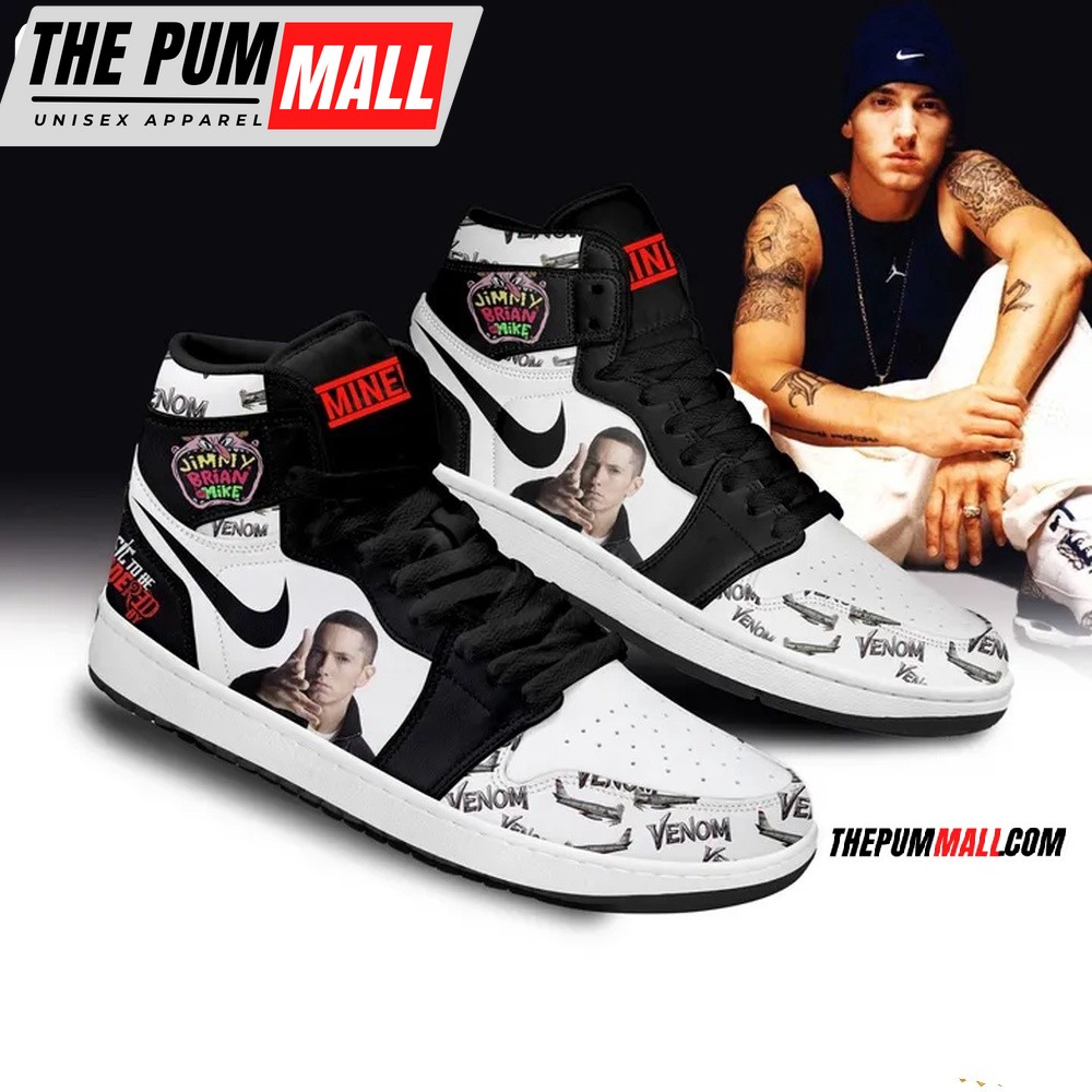 Eminems Jimmy Beian Mike Air Jd 1 Hightop Shoes