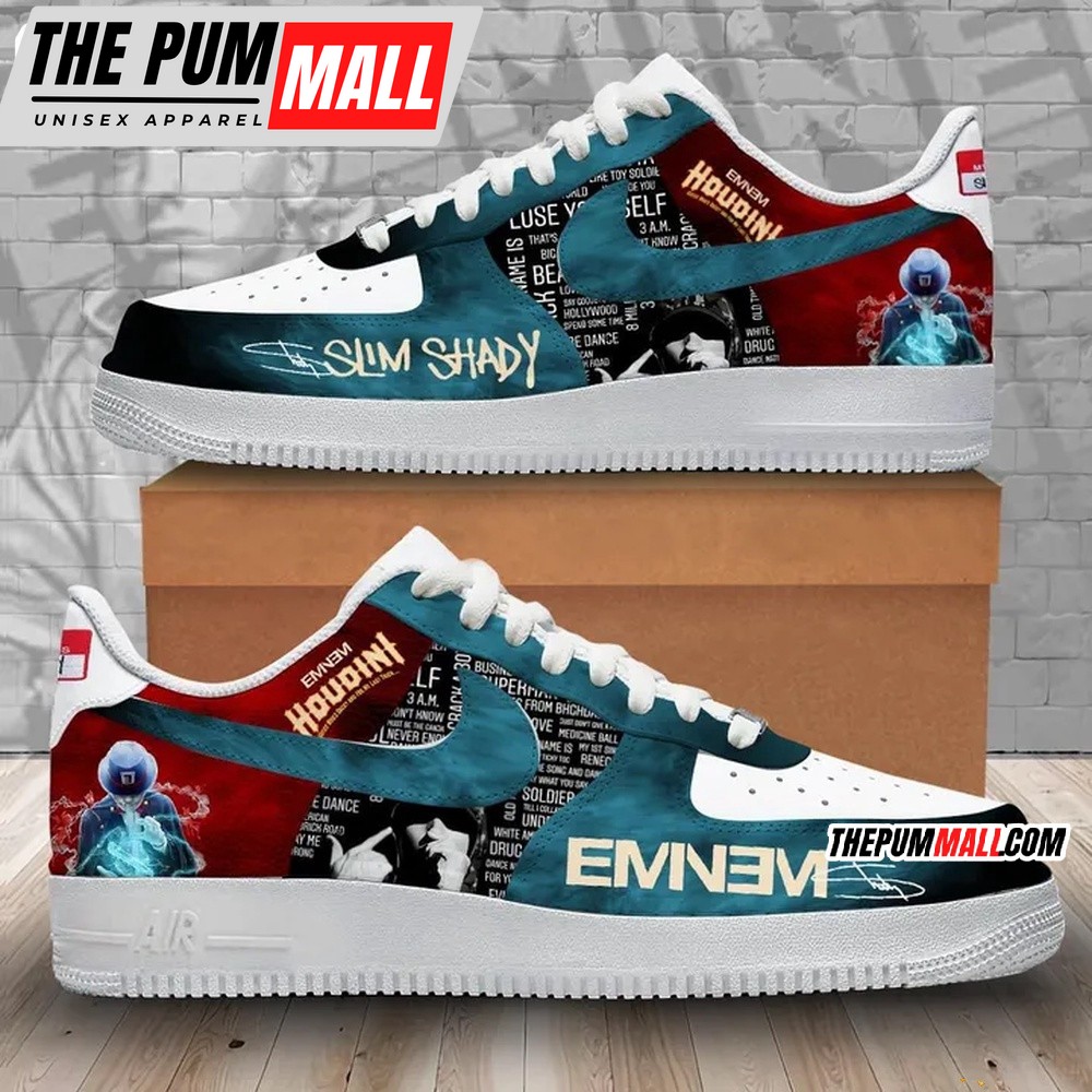 Eminems Music Fan Lovers Air Force 1 Shoes Sneaker