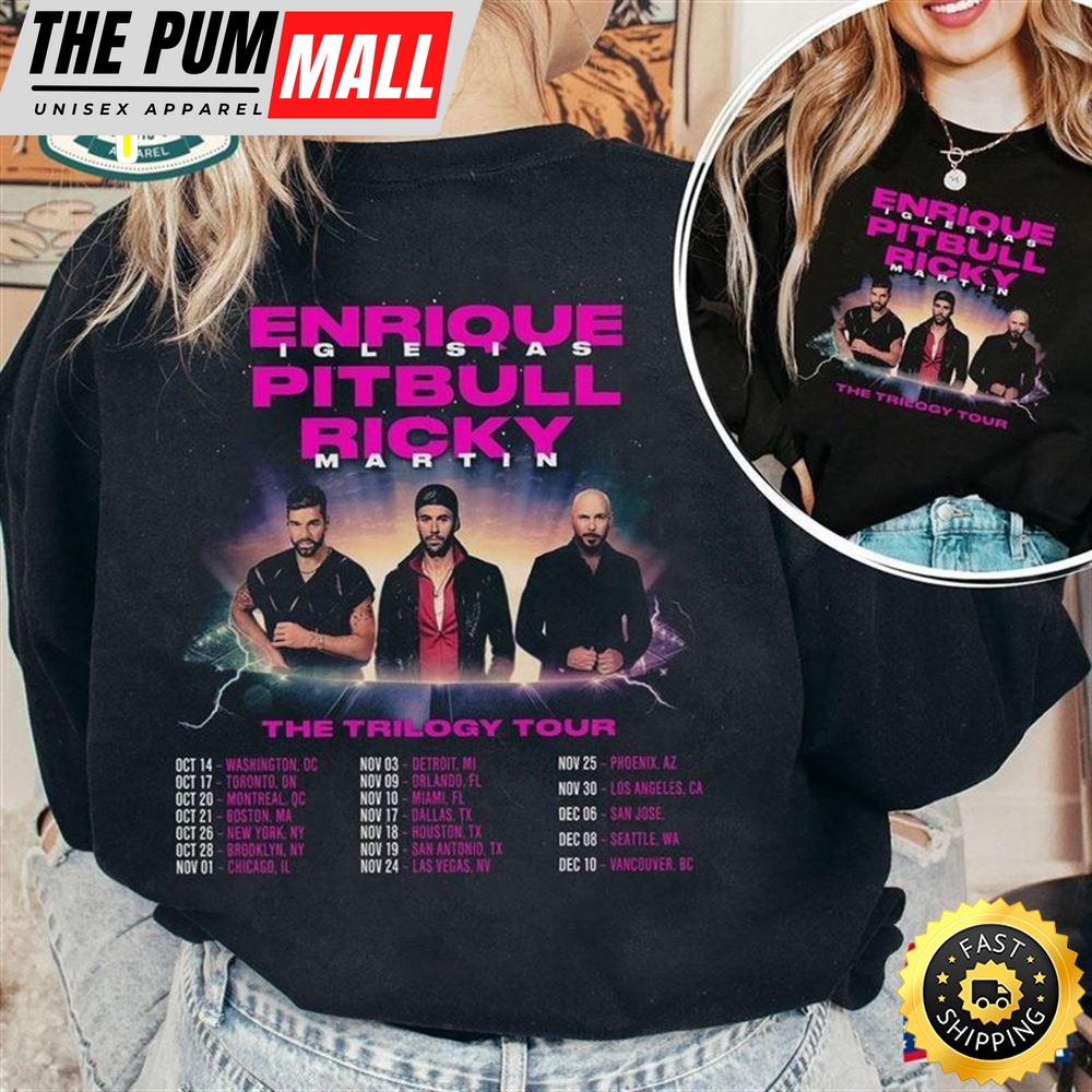 Enrique Iglesias 2025 Tour Dates Shirt