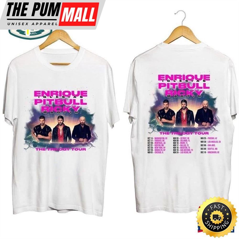 Enrique Iglesias 2025 Tour White Shirt