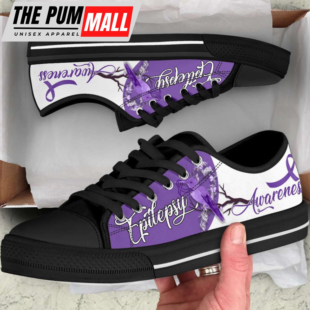 Epilepsy Hummingbird Shoes Low Top Shoes Canvas Shoes