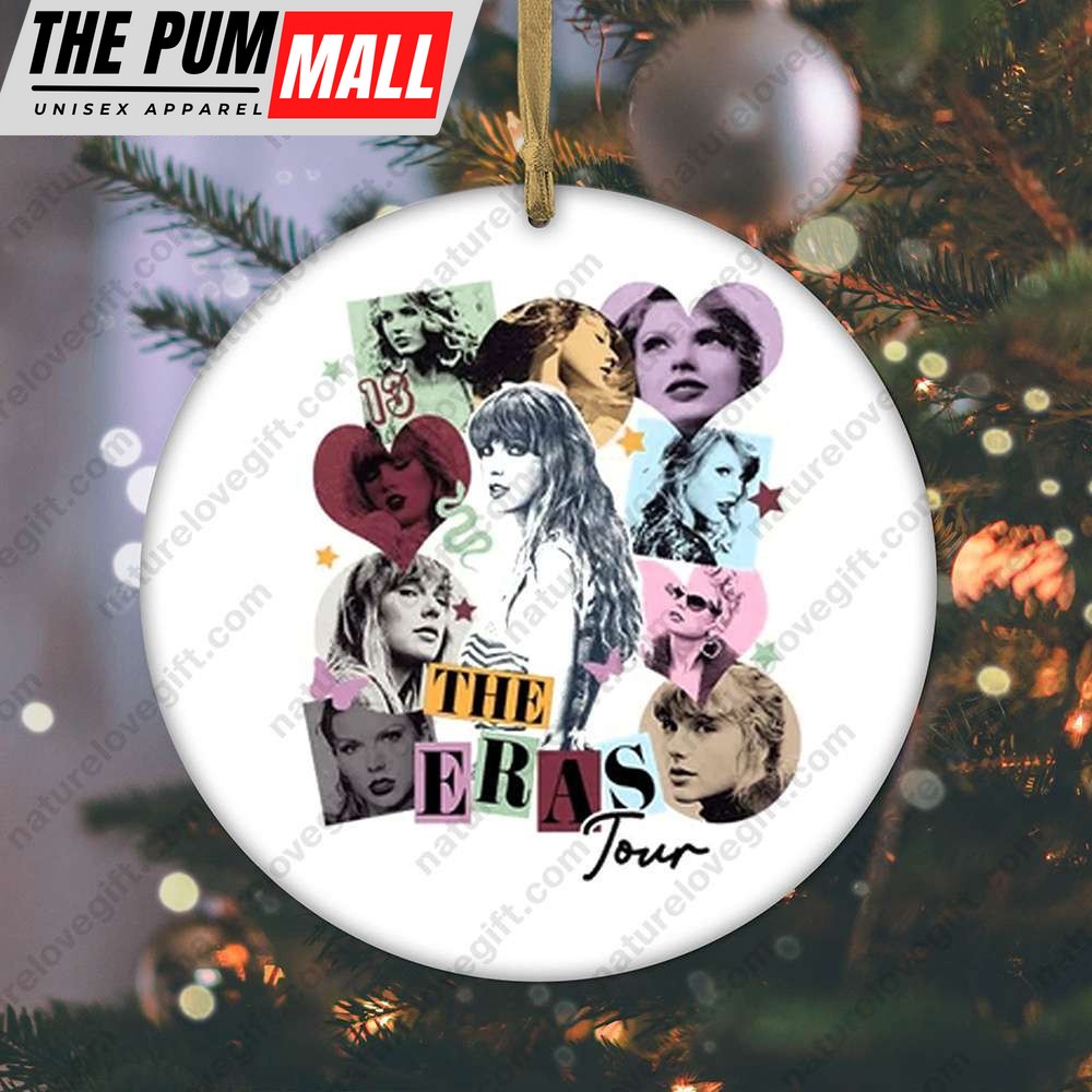 Eras Tour Taylor Swift Ornament Christmas Tree Ornaments Gift For Fans Limited Edition