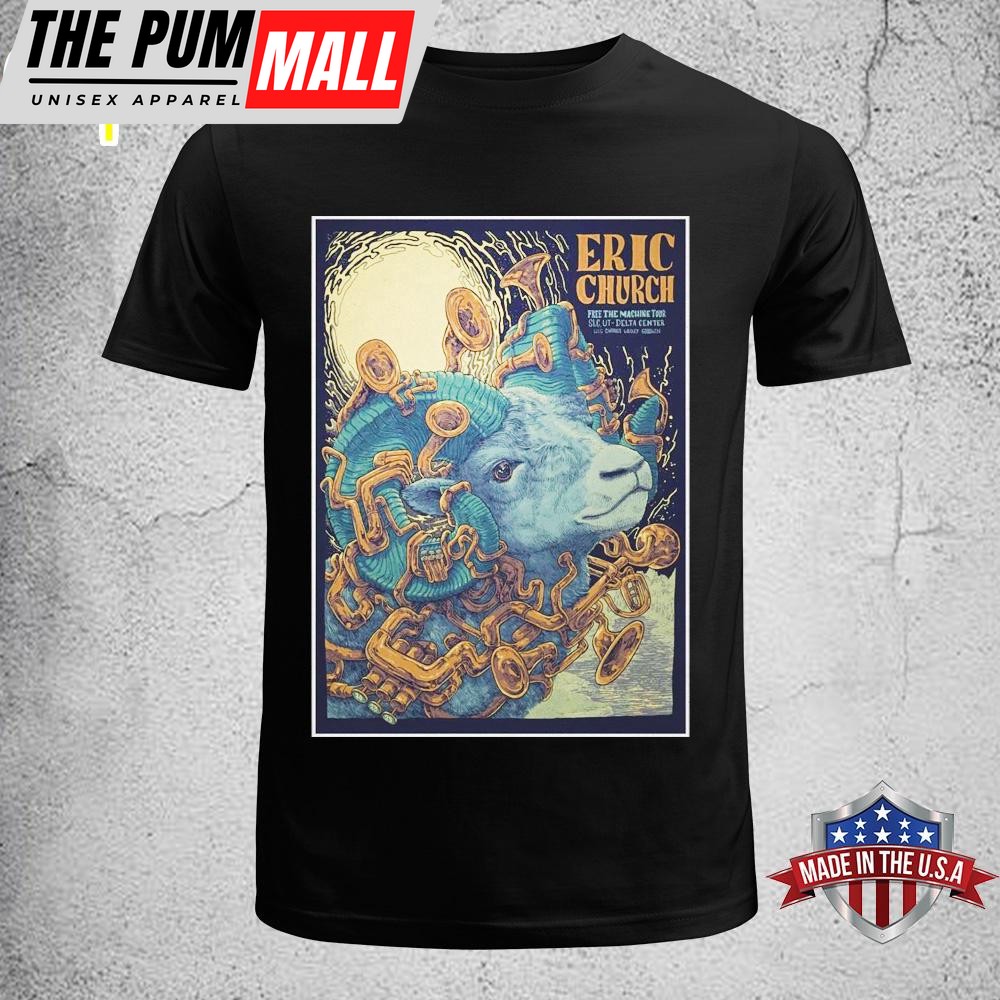 Eric Church Delta Center Salt Lake City, UT Oct 2025 Unisex T-Shirt