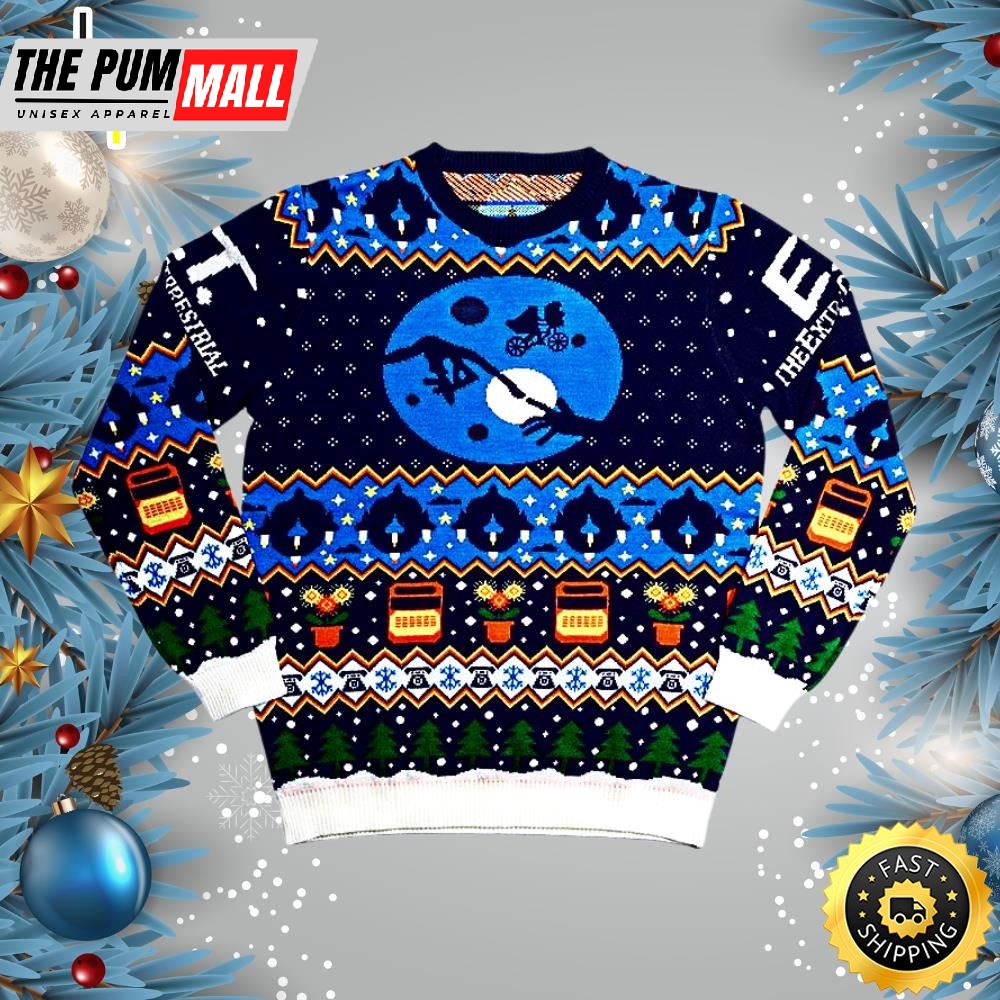 E.T Ugly Christmas Sweater