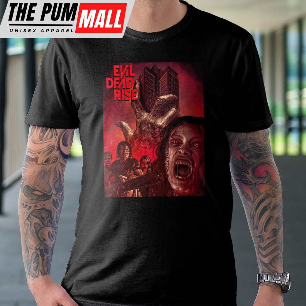 evil-dead-rise-poster-movie-unisex-black-t-shirt-3709egu0 Evil Dead Rise Poster Movie Unisex Black T-Shirt