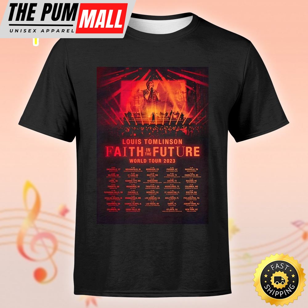 Faith In The Future North America – Tomorrow And Tonight Tour 2025 Tshirt