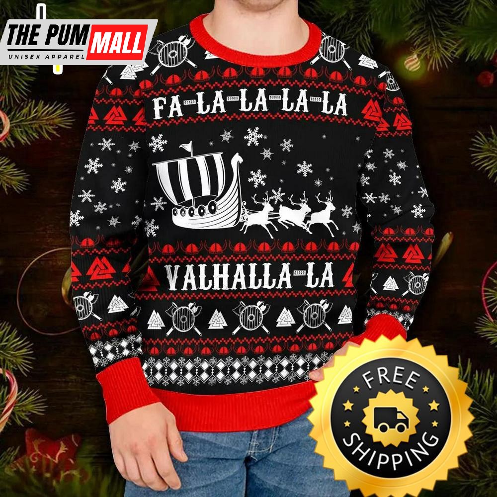 falalalala-valhallala-viking-ships-viking-ugly-christmas-sweater-viking-ugly-sw-obdbcn1h Falalalala Valhallala Viking Ships Viking Ugly Christmas Sweater, Viking ugly sweater