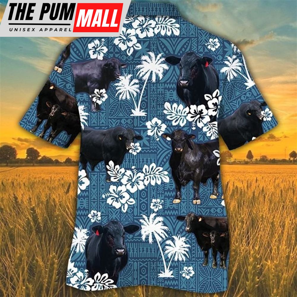 farm-hawaiian-shirt-brangus-cattle-blue-tribal-all-over-printed-3d-hawaiian-shi-k1mxkwek Farm Hawaiian Shirt, Brangus Cattle Blue Tribal All Over Printed 3D Hawaiian Shirt, Animal Hawaiian Shirt