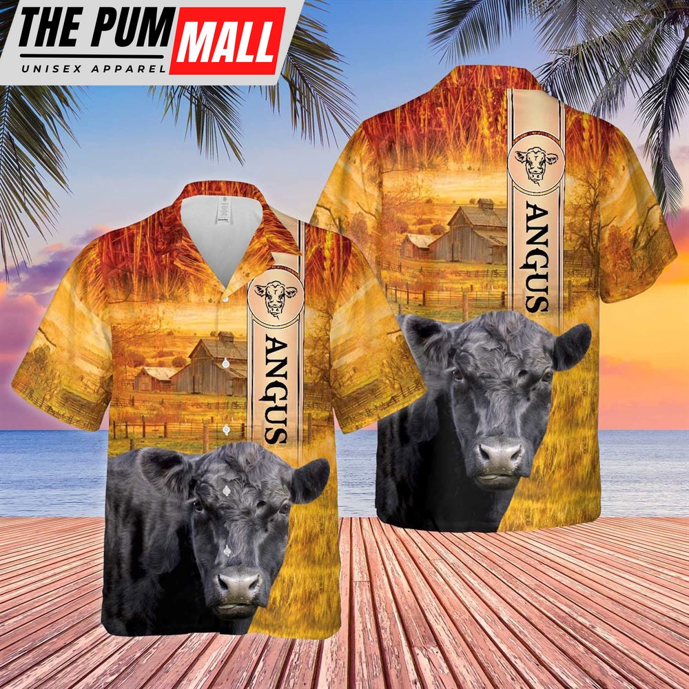 Farm Hawaiian Shirt, Cattle Breed All Printed 3D Hawaiian Shirt, Animal Hawaiian Shirt