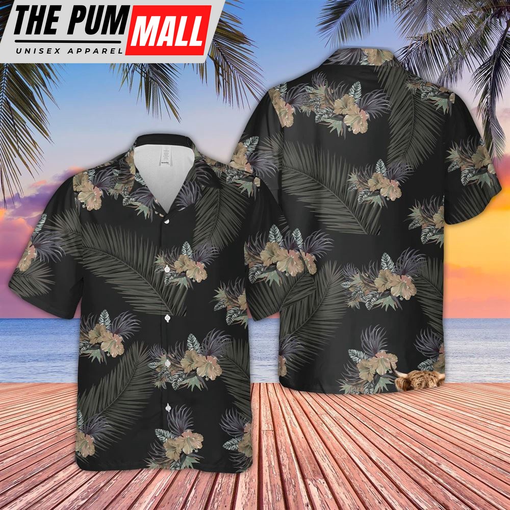 Farm Hawaiian Shirt, Customized Flower Pattern 01 Trucker 3D Hawaiian Shirt, Animal Hawaiian Shirt