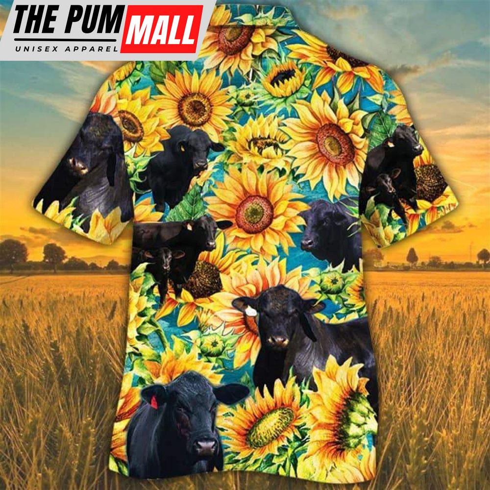farm-hawaiian-shirt-sunflower-brangus-cattle-all-printed-3d-hawaiian-shirt-ani-g20ymb2w Farm Hawaiian Shirt, Sunflower Brangus Cattle All Printed 3D Hawaiian Shirt, Animal Hawaiian Shirt