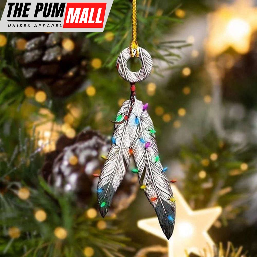 Feathers Every Child Matters Ornament Canada Support Orange Day Christmas Tree Decor Limited Edition