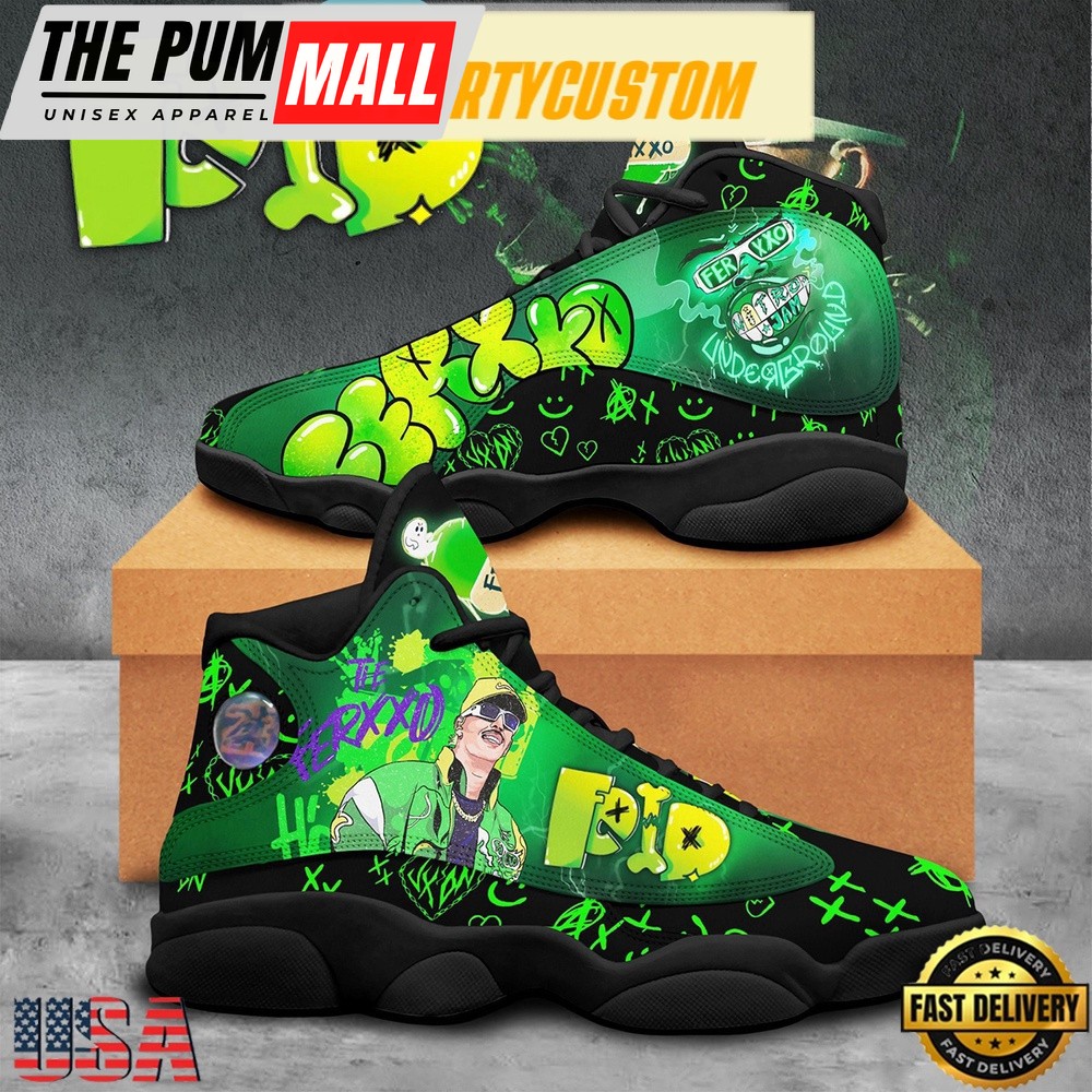 feid-latina-stars-ferxxo-fan-air-jordan-13-shoes-running-sneakers-for-womens-0jr107cn Feid Latina Stars Ferxxo Fan Air Jordan 13 Shoes Running Sneakers For Womens