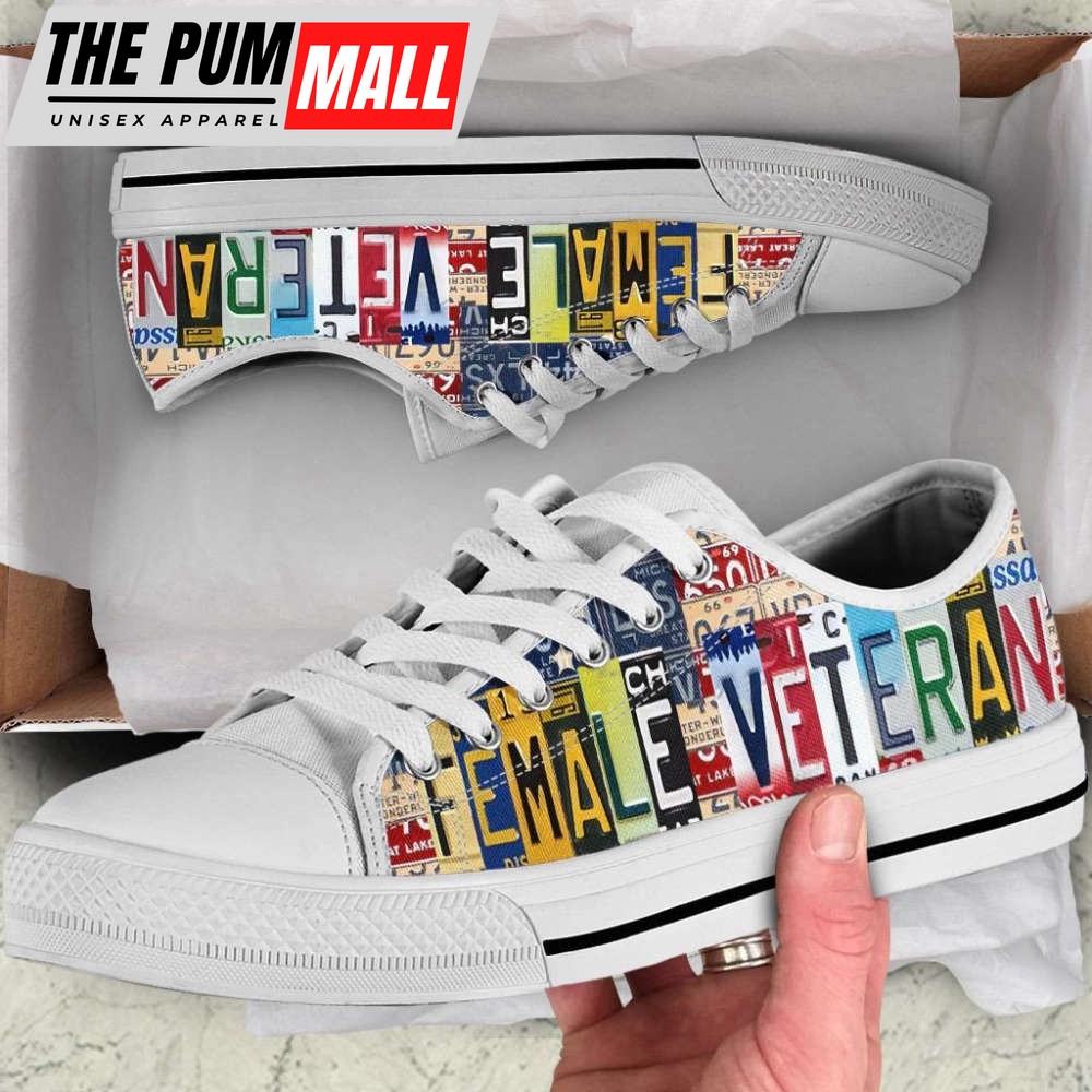 Female Veteran Low Top Shoes YTP0