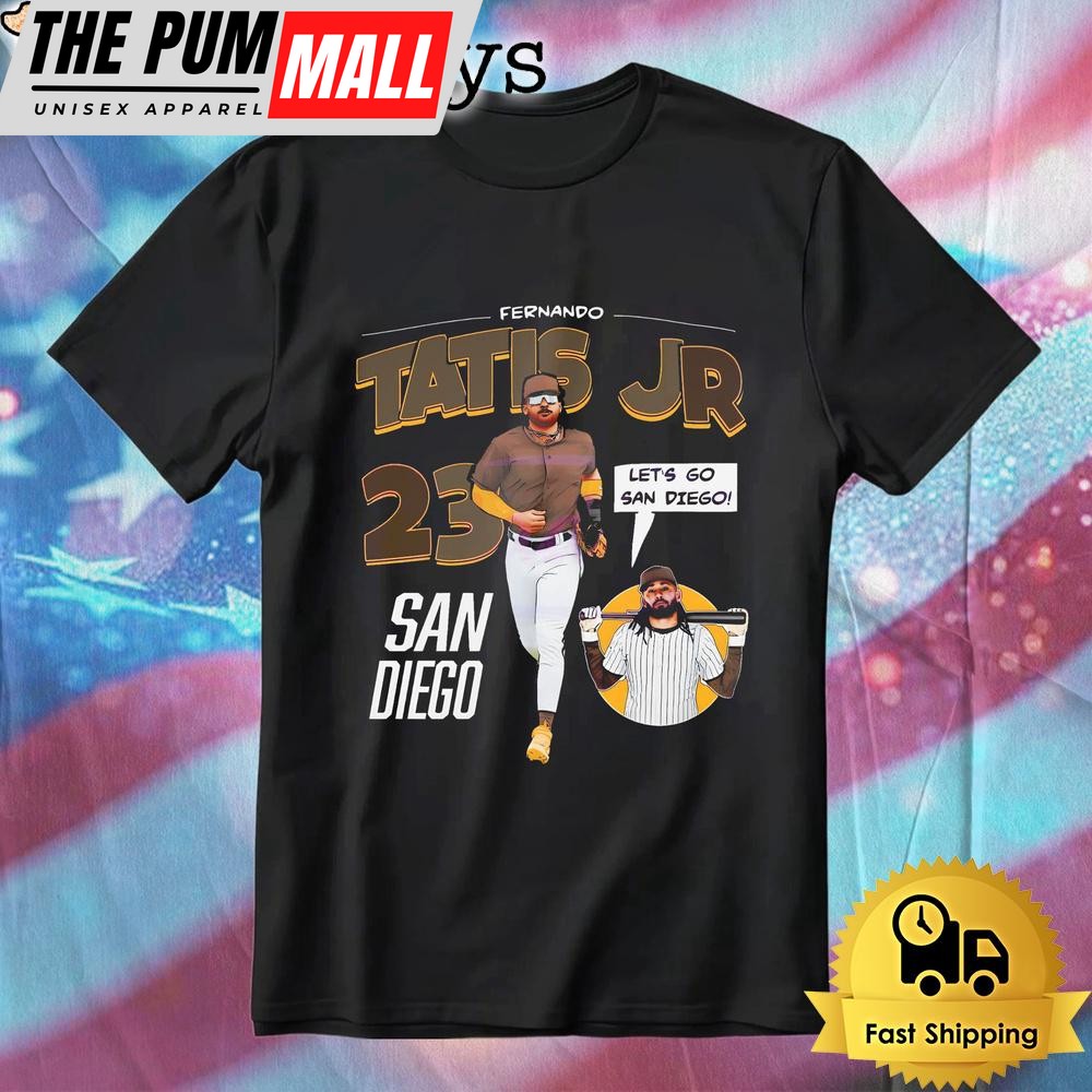 Fernando Tatis Jr San Diego Baseball Comic Style T-Shirt