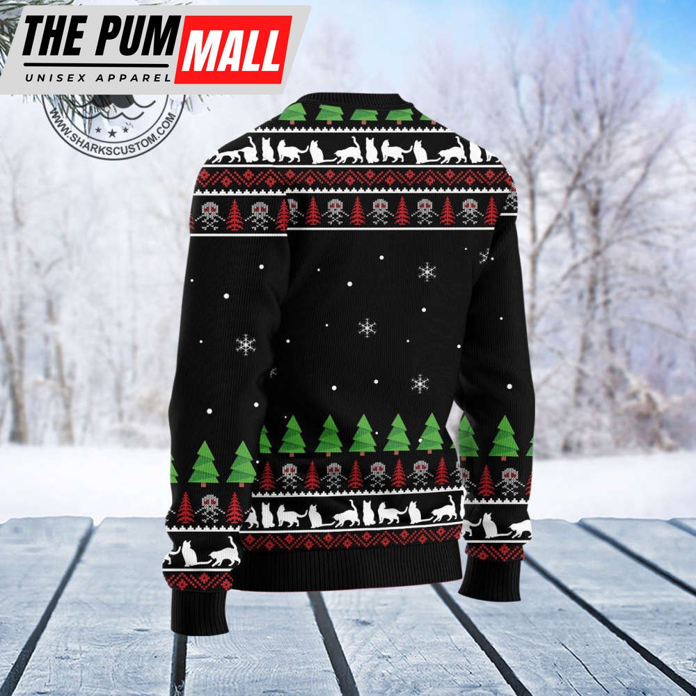 festive-cat-skull-santa-sweater-trendy-ugly-christmas-fashion-m2kvyn9h Festive Cat Skull Santa Sweater: Trendy & Ugly Christmas Fashion