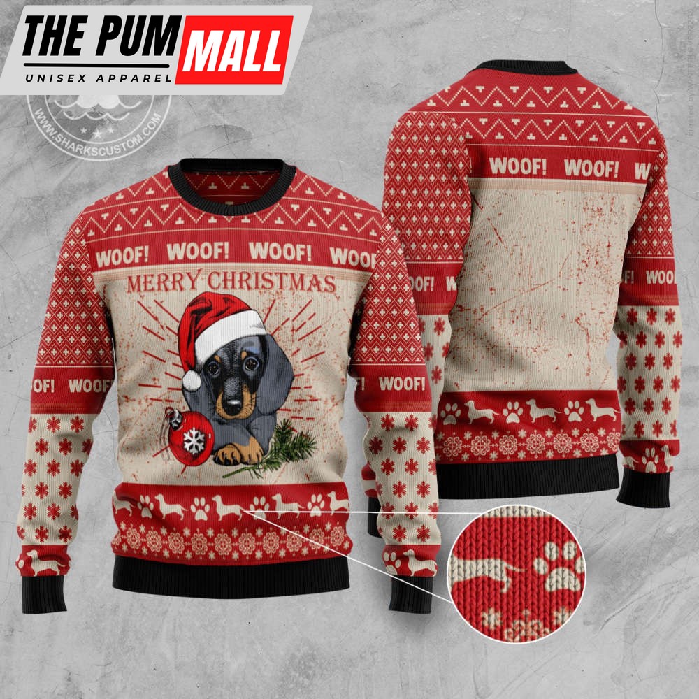festive-dachshund-ugly-christmas-sweater-perfect-holiday-gift-4r2n78hp Festive Dachshund Ugly Christmas Sweater – Perfect Holiday Gift!