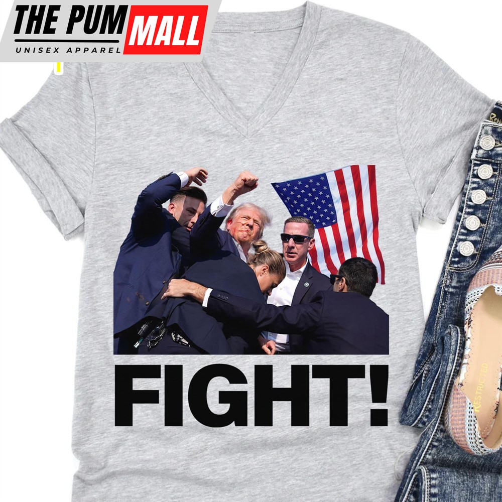 Fight Trump Fight Shirt Donald Trump Shirt Bright