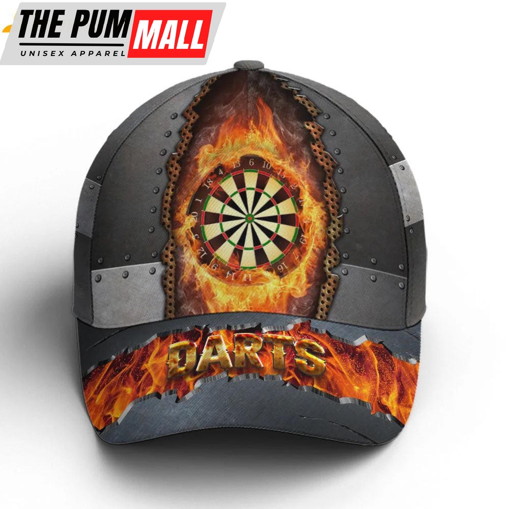 Fire Darts Metallic Style Classic Baseball Cap