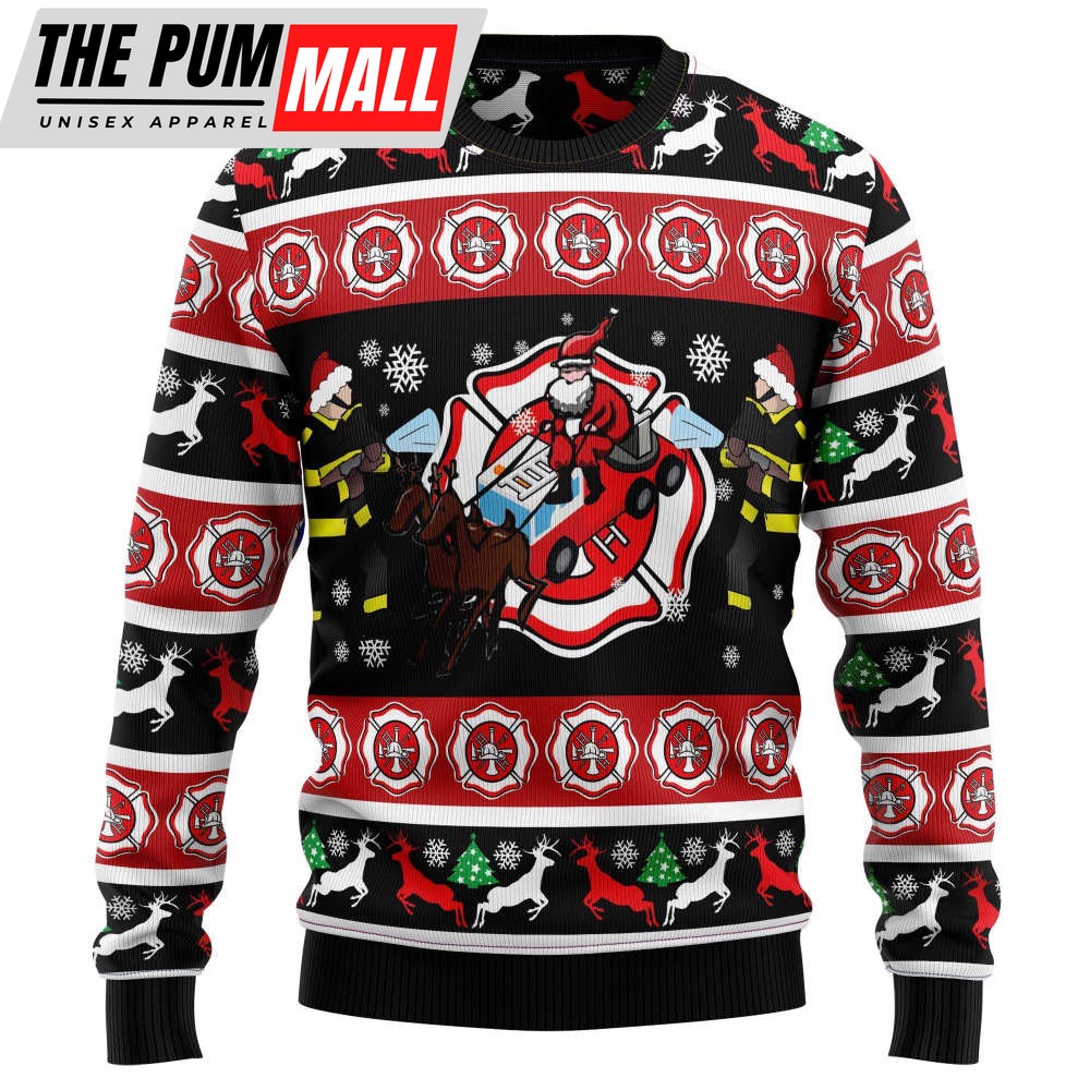 Fireman Firefighter G5106 Ugly Christmas Sweater – Best Gift For Christmas