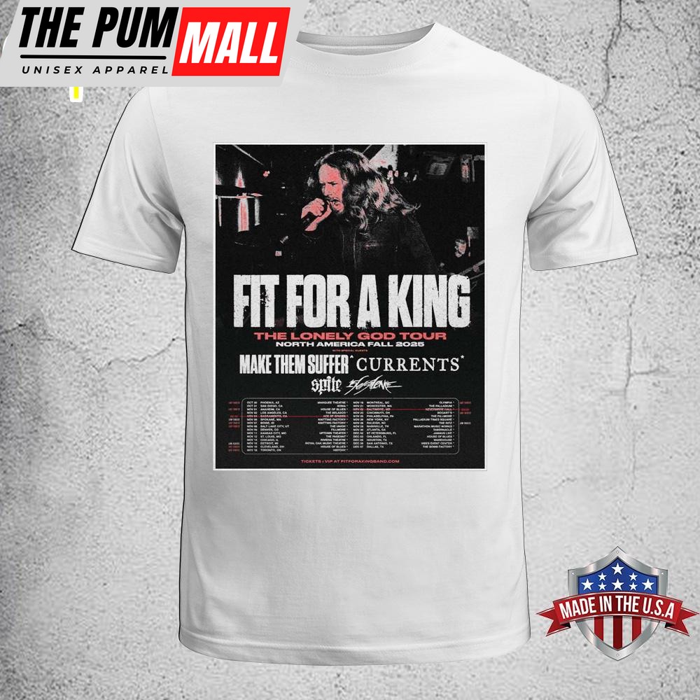 Fit For A King Fall Tour North America Unisex T-Shirt