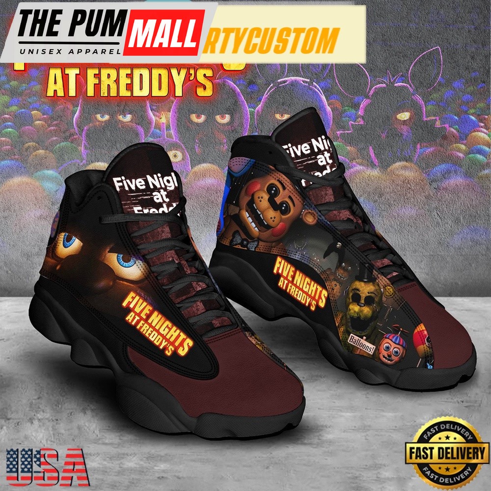 Five Nights At Freddy’s Horror Fan Air Jd 13 Shoes Running Sneakers For Womens