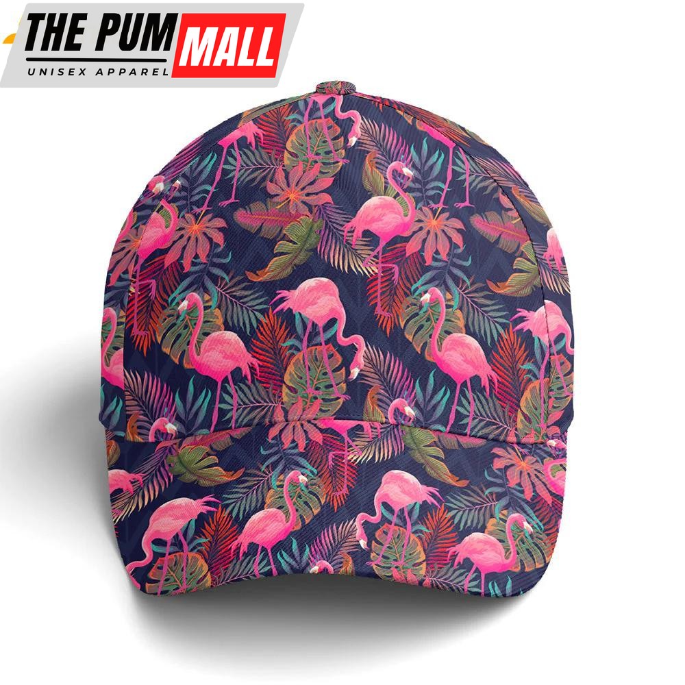 Flamingo Tropical Pattern Classic Baseball Cap