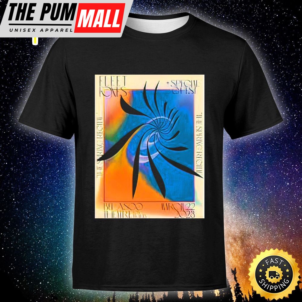 Fleet Foxes Shore Tour 23 – Fonts In Use Unisex T-shirt