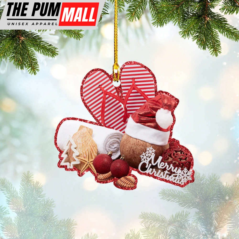 Flip Flop Ornament Flip Flop Christmas Tree Ornaments Decoration Gifts Limited Edition