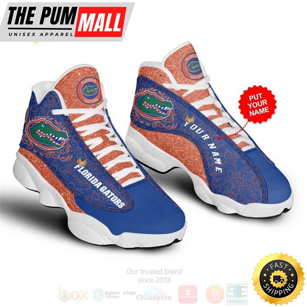 Florida Gators Nfl Custom Name Air Jd 13 Shoes