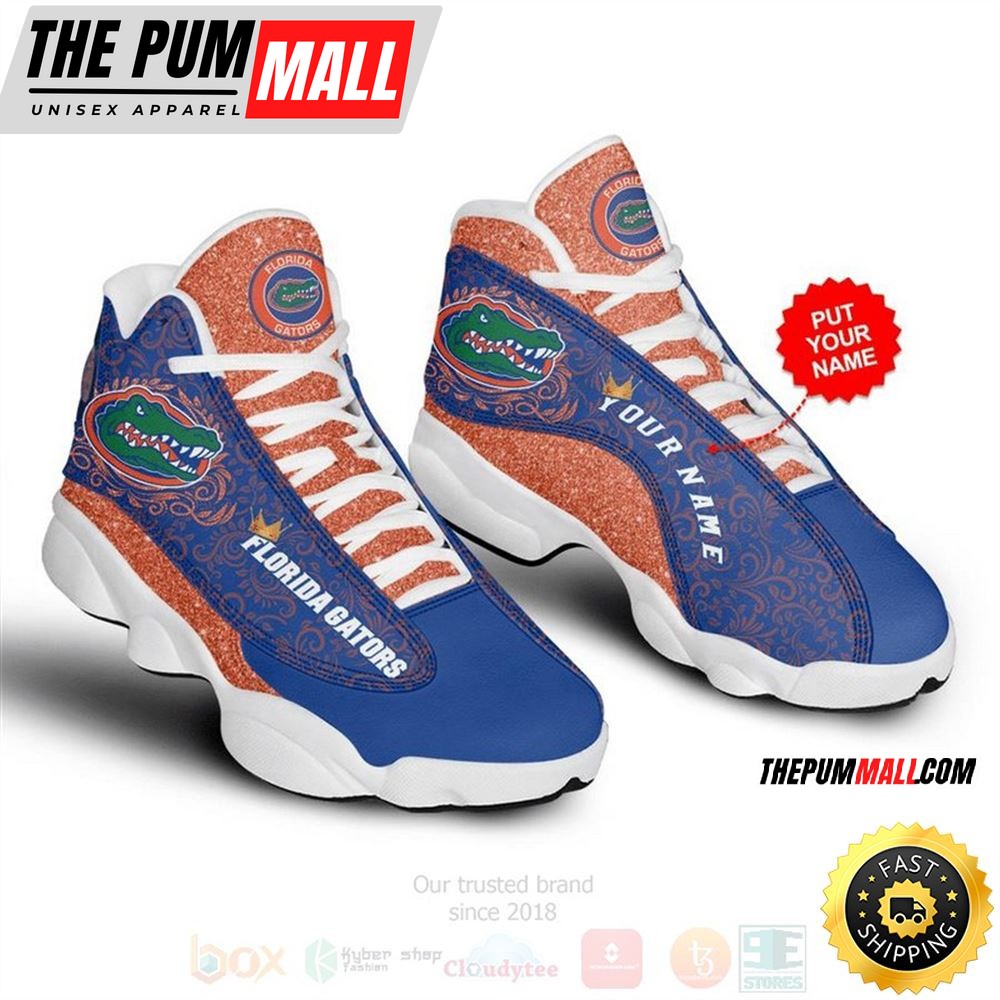 Florida Gators Nfl Custom Name Air Jd 13 Shoes