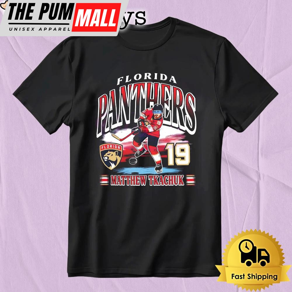 Florida Panthers Number 19 Matthew Tkachuk Hockey Player T Shirt