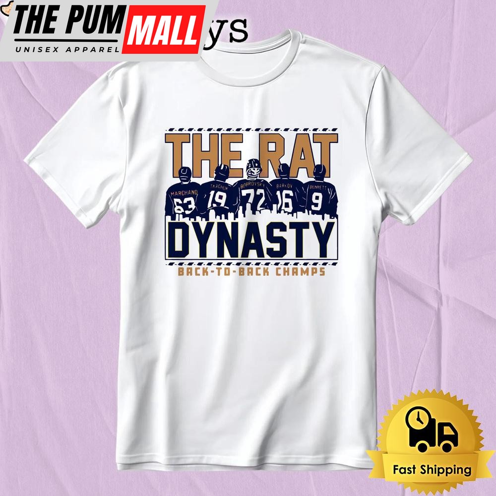 Florida Panthers The Rat Dynasty 2025 Back To Back Champs T-Shirt