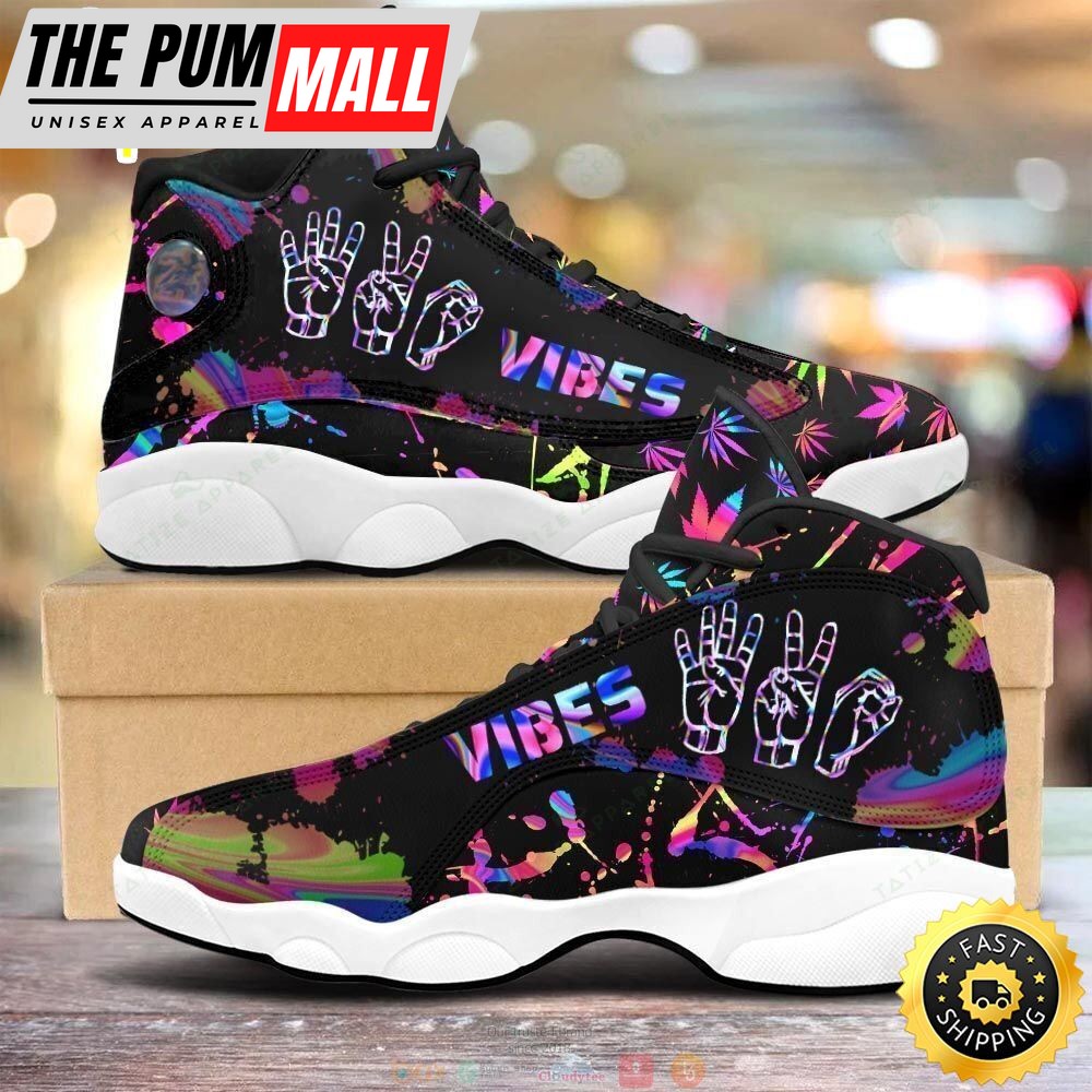 Flower Mandala Hippie Air Jd 13 Sneakers Hippie Style Shoes