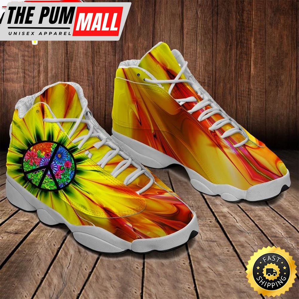 Flowers Hippie Air Jd 13 Shoes Sneakers