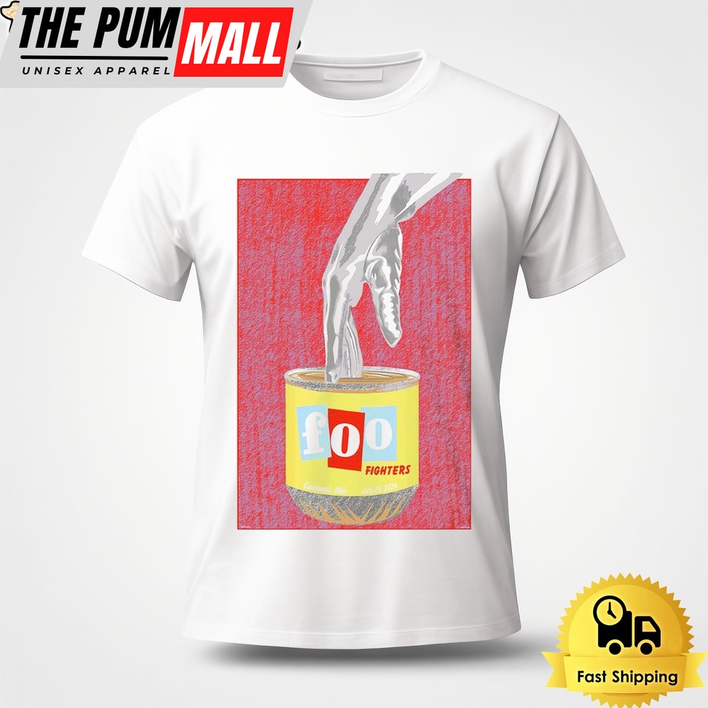 Foo Fighters At Great American Ball Park In Cincinnati OH On July 25 2024 Unisex T-Shirt