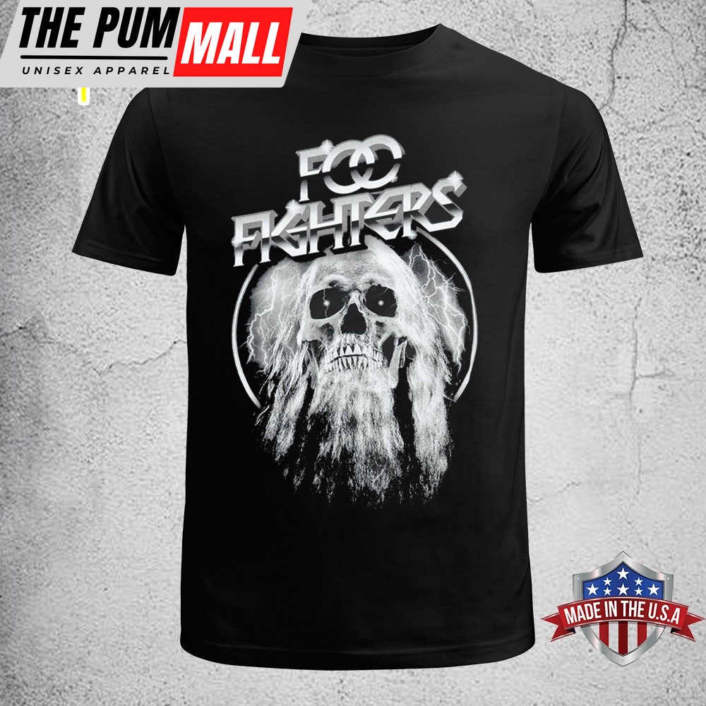 Foo Fighters Bearded Skull Unisex T-Shirt