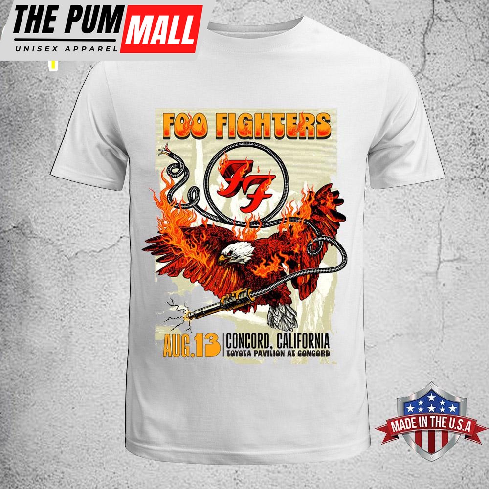 Foo Fighters Concord California Music 2025 Unisex T-Shirt