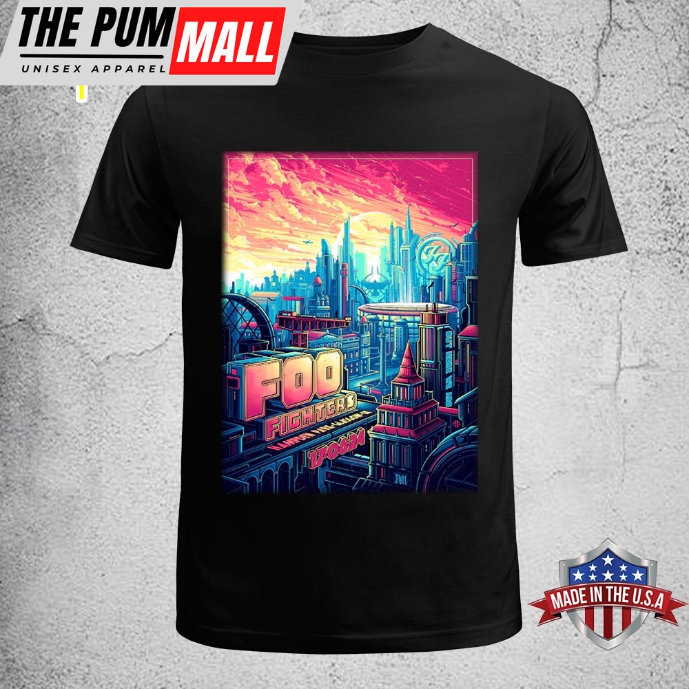 Foo Fighters Glasgow Scotland Music Tour 2025 Unisex T-Shirt