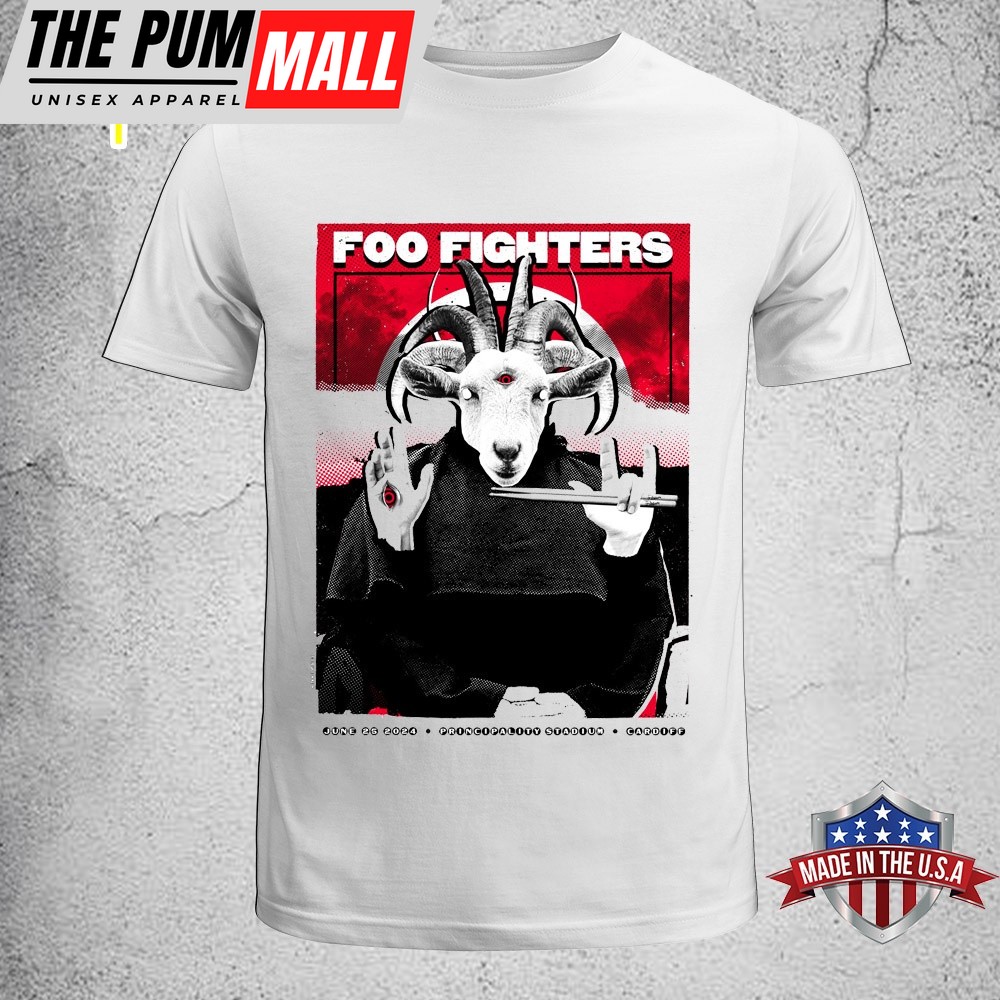 Foo Fighters June 25 Principality Stadium Music Tour 2025 Unisex T-Shirt