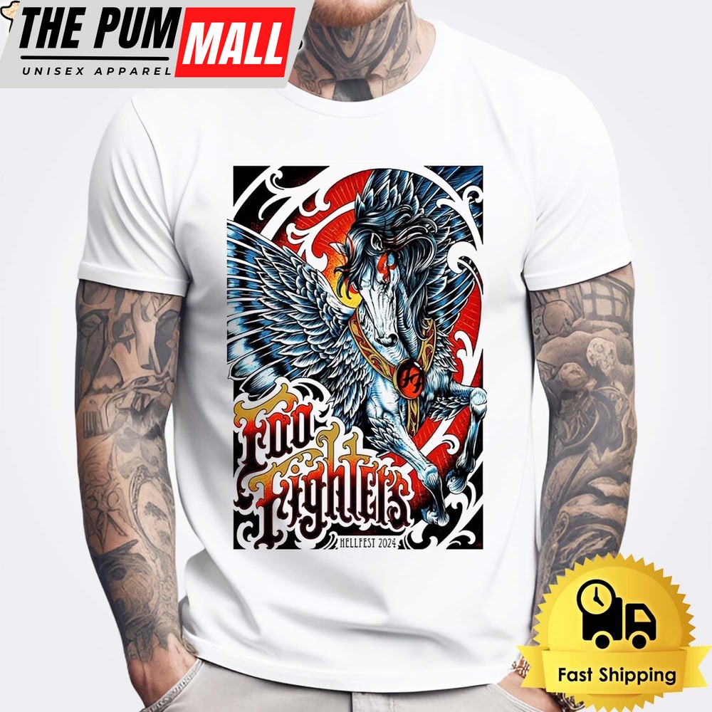 Foo Fighters June 27-30 2024 Hellfest Clisson France Unisex T-Shirt