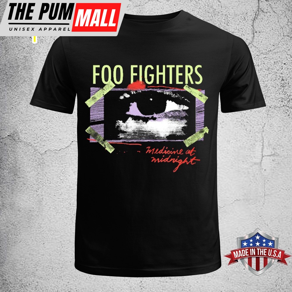 Foo Fighters Medicine At Midnight Taped Unisex T-Shirt