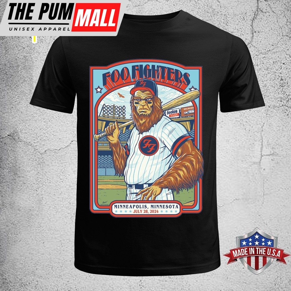 Foo Fighters Minneapolis Minnesota 2025 Unisex T-Shirt