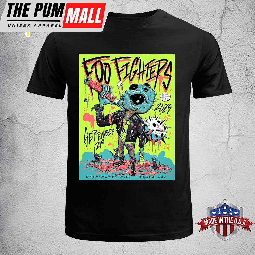 Foo Fighters Washington DC 2025 Venue Unisex T-Shirt