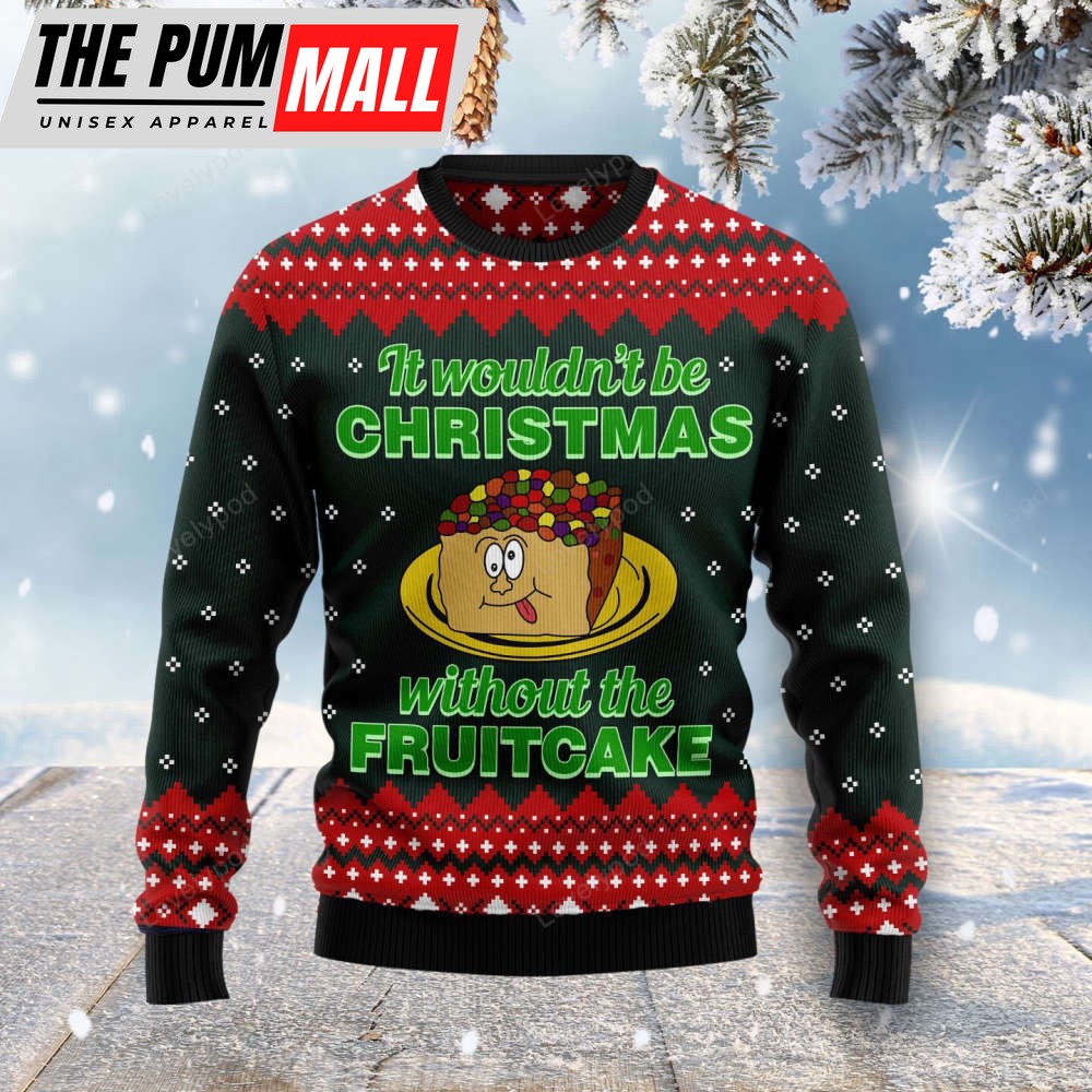 Food Cake Ugly Christmas Sweater, Christmas apparel, Christmas gift