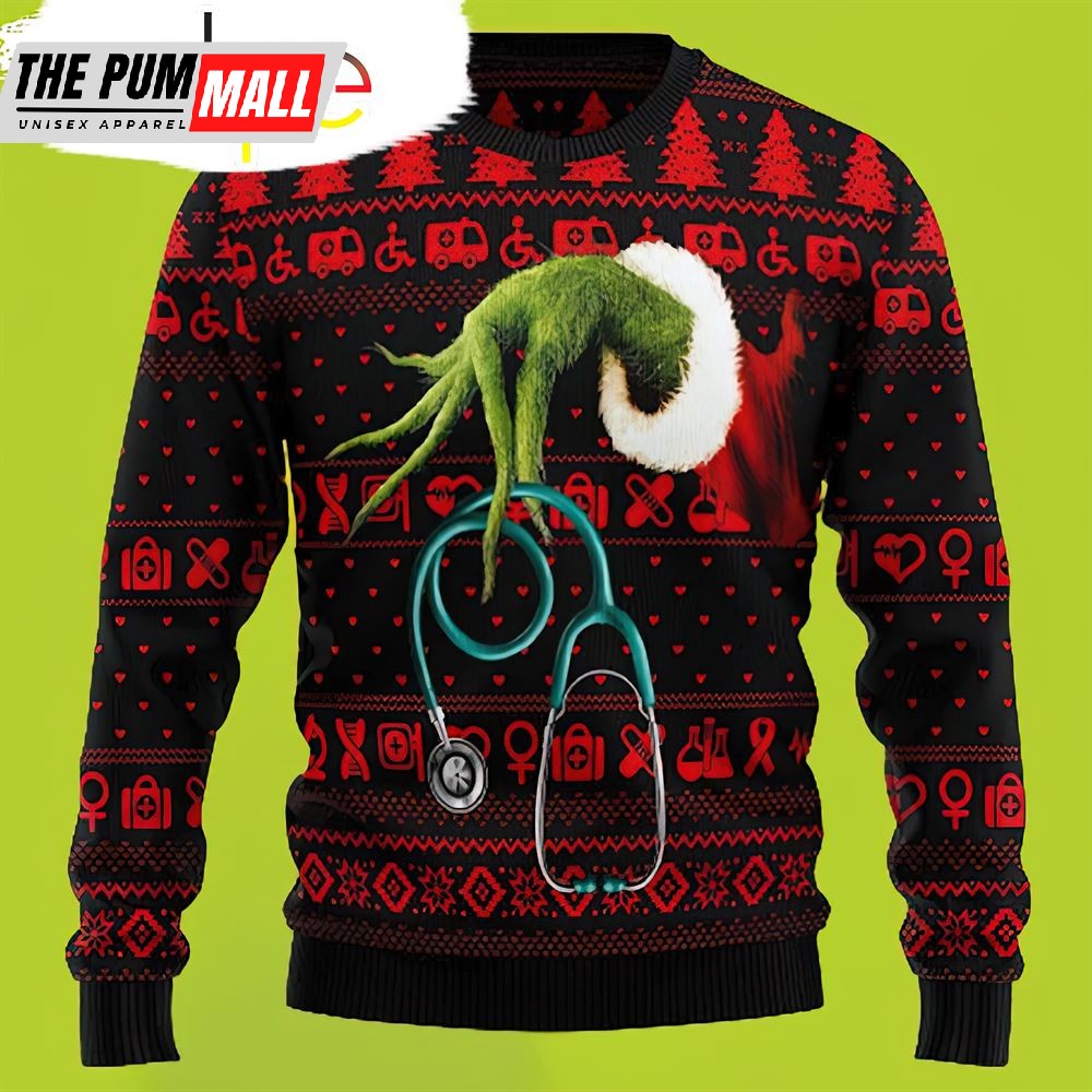 For Nurse Grinch Gif For Nurse Grinch Christmas Sweater Merry Grinchmas
