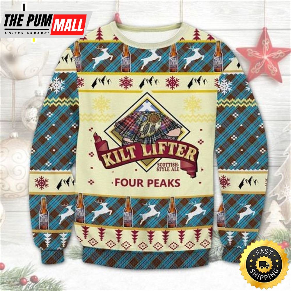 Four Peaks Kilt Lifter Ugly Christmas Sweater