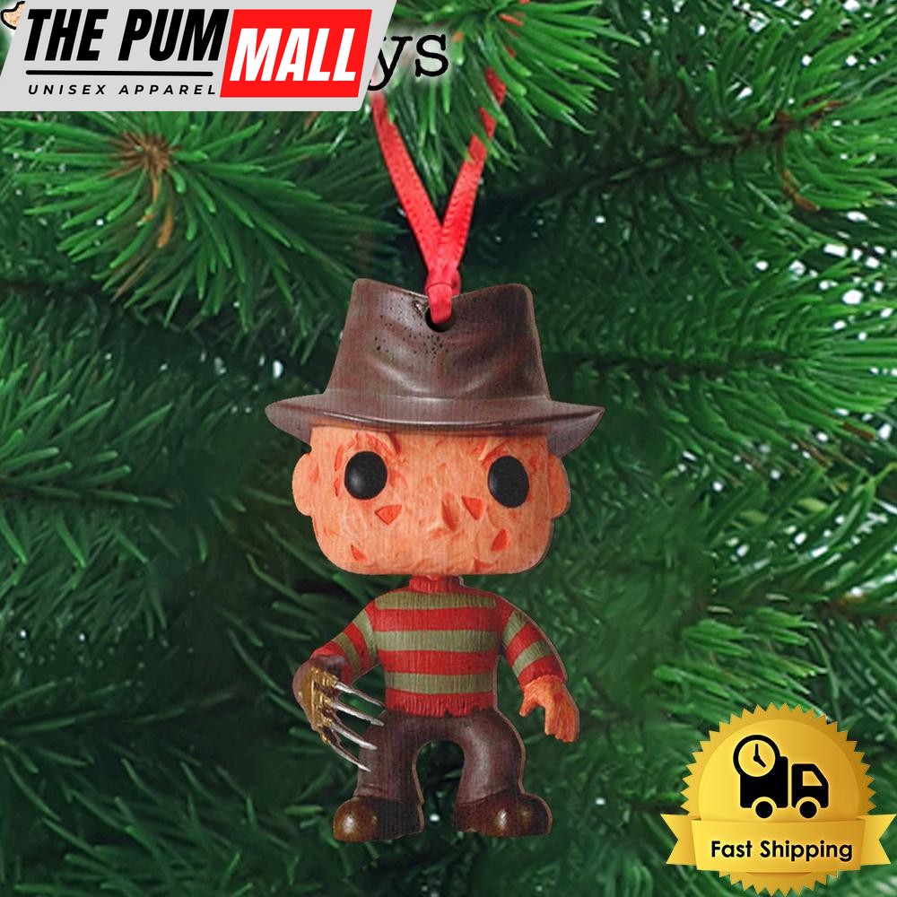 Freddy Krueger Without Mouth Wooden Ornament Limited Edition