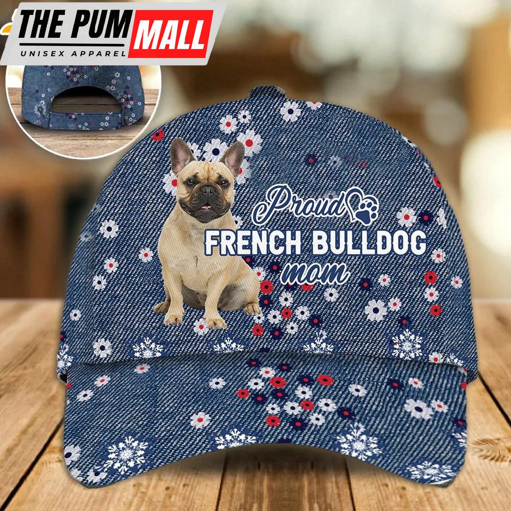 French Bulldog Proud Mom Classic Baseball Cap