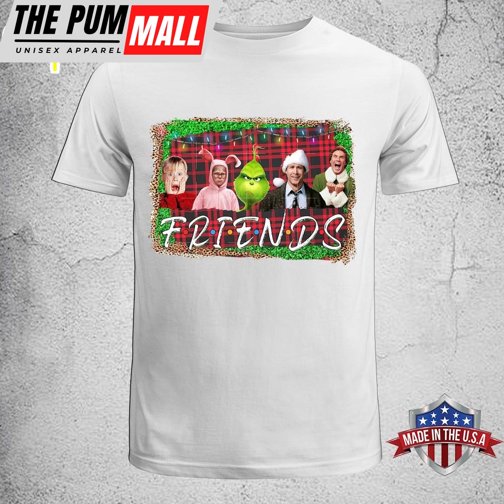 Friends Characters Christmas Unisex T-Shirt